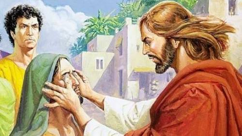 Gesù e la guarigione del cieco